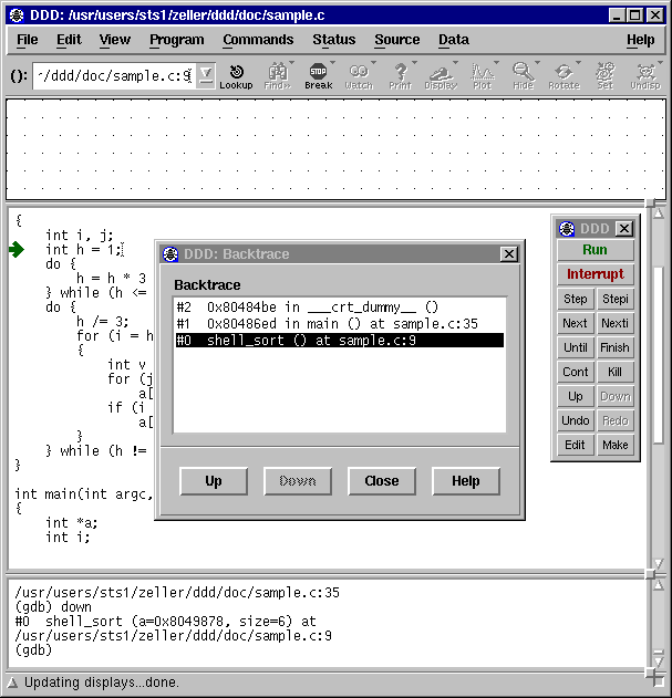 DDD - Data Display Debugger - GNU Project - Free Software